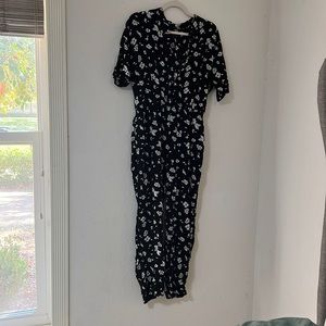 Brand new Uniqlo floral jumpsuit